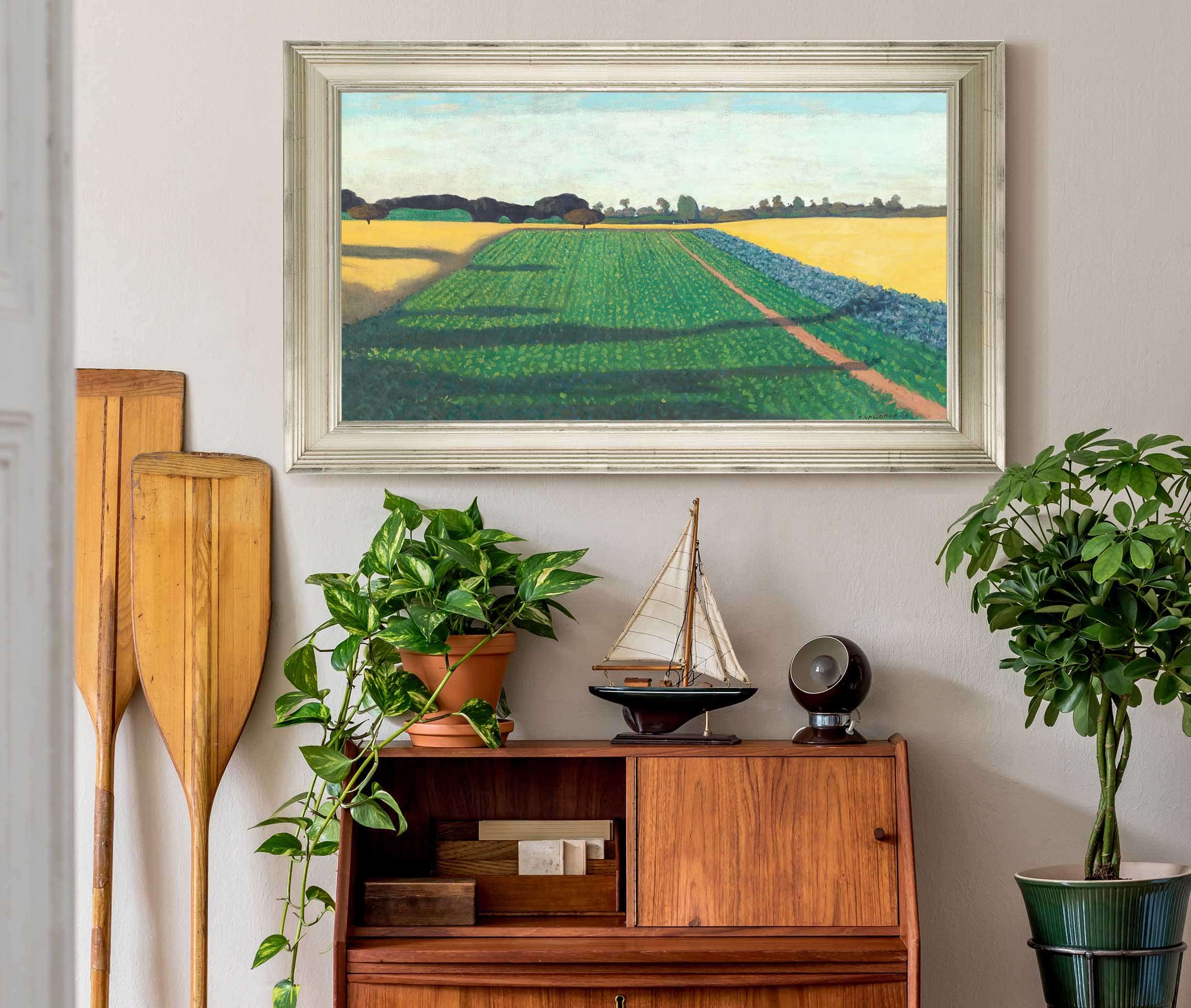 The Fields Plateau Of Red Cross by Felix Vallotton - Image 6
