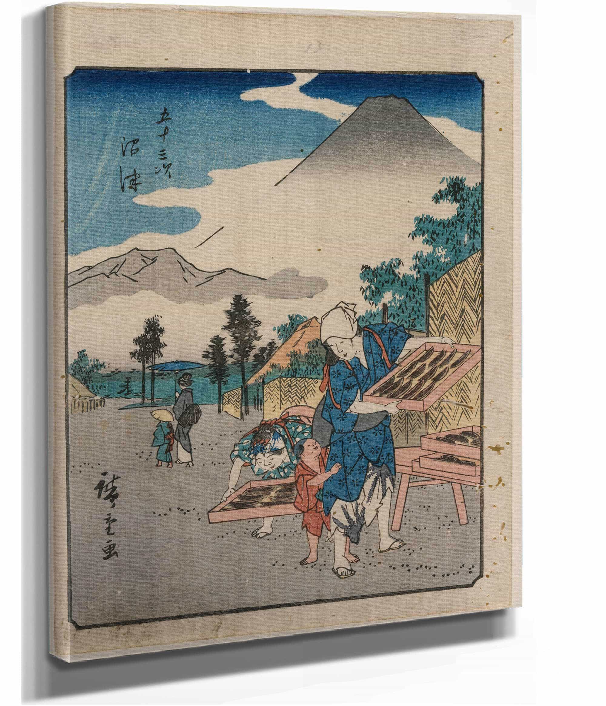 The Fifty Three Stations Of The Tokaido Numazu by Ando Hiroshige - Image 2