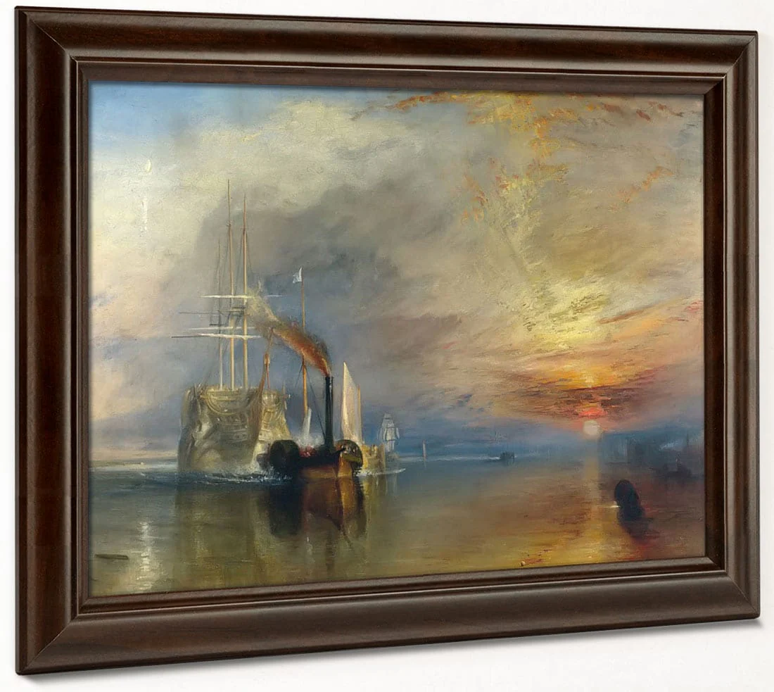 The Fighting Temeraire Tugged To Her Last Berth To Be Broken Up By Jwm Turner - Image 6
