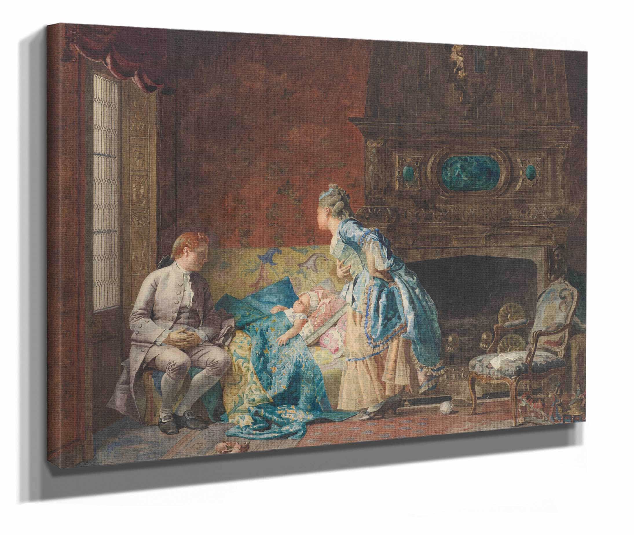 The First Babe by Jehan Georges Vibert - Image 2