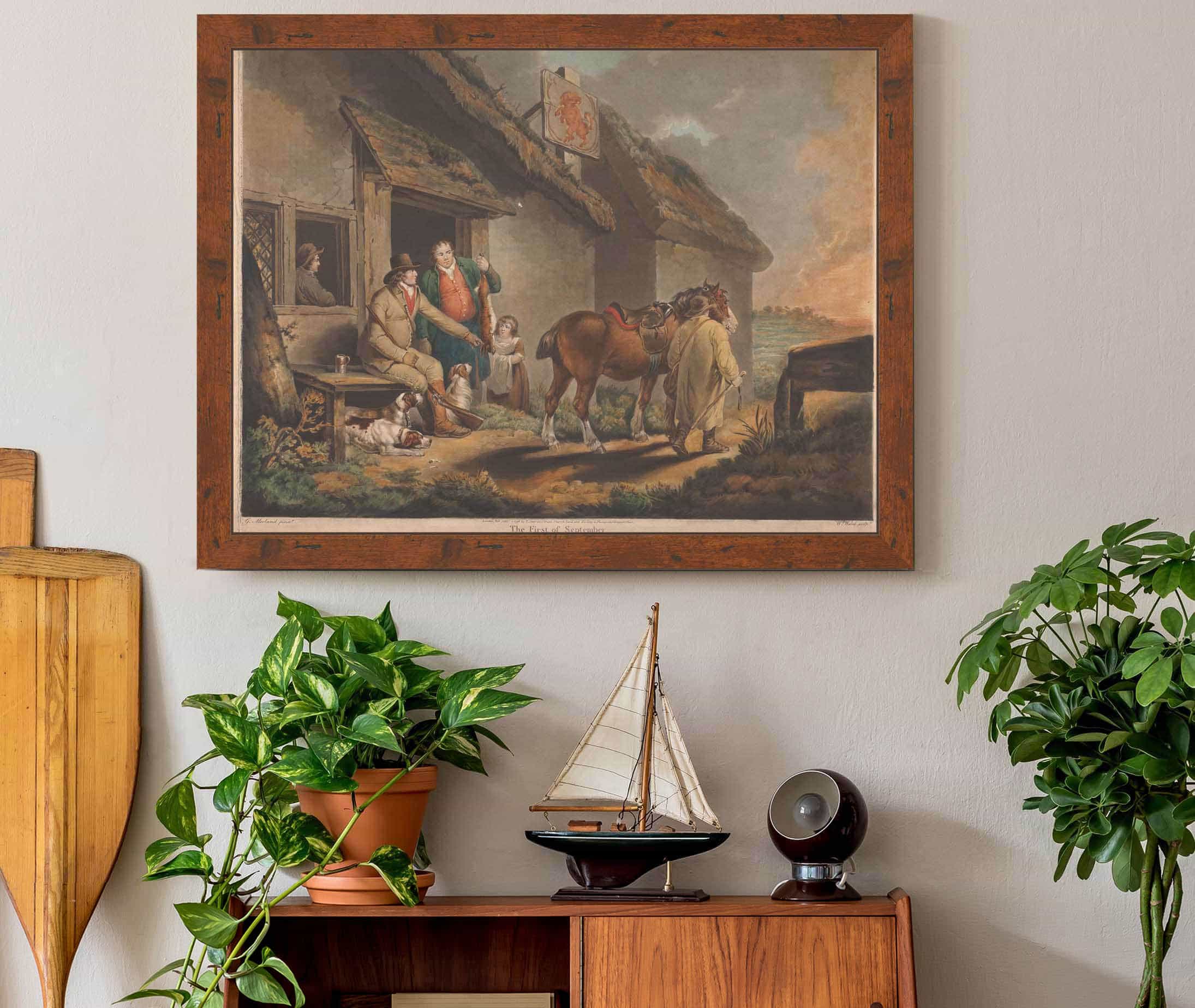 The First Of September Evening by George Morland - Image 3