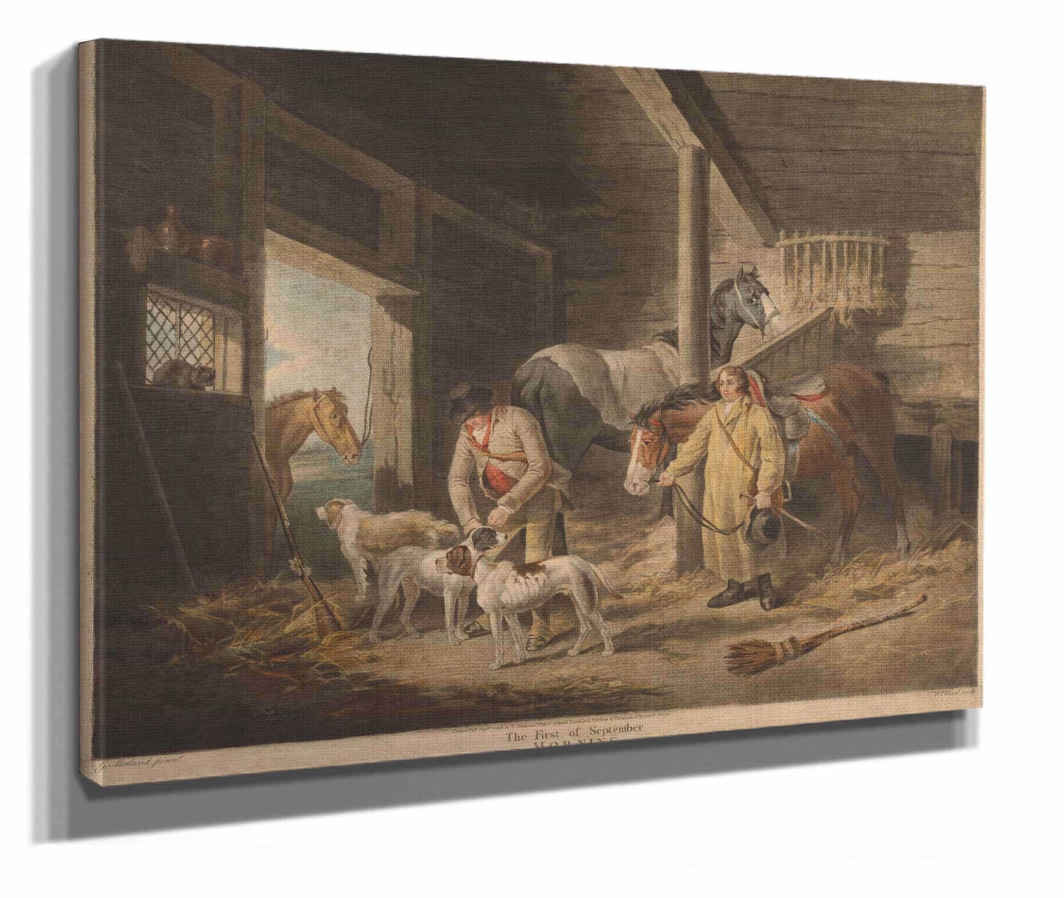 The First Of September Morning by George Morland