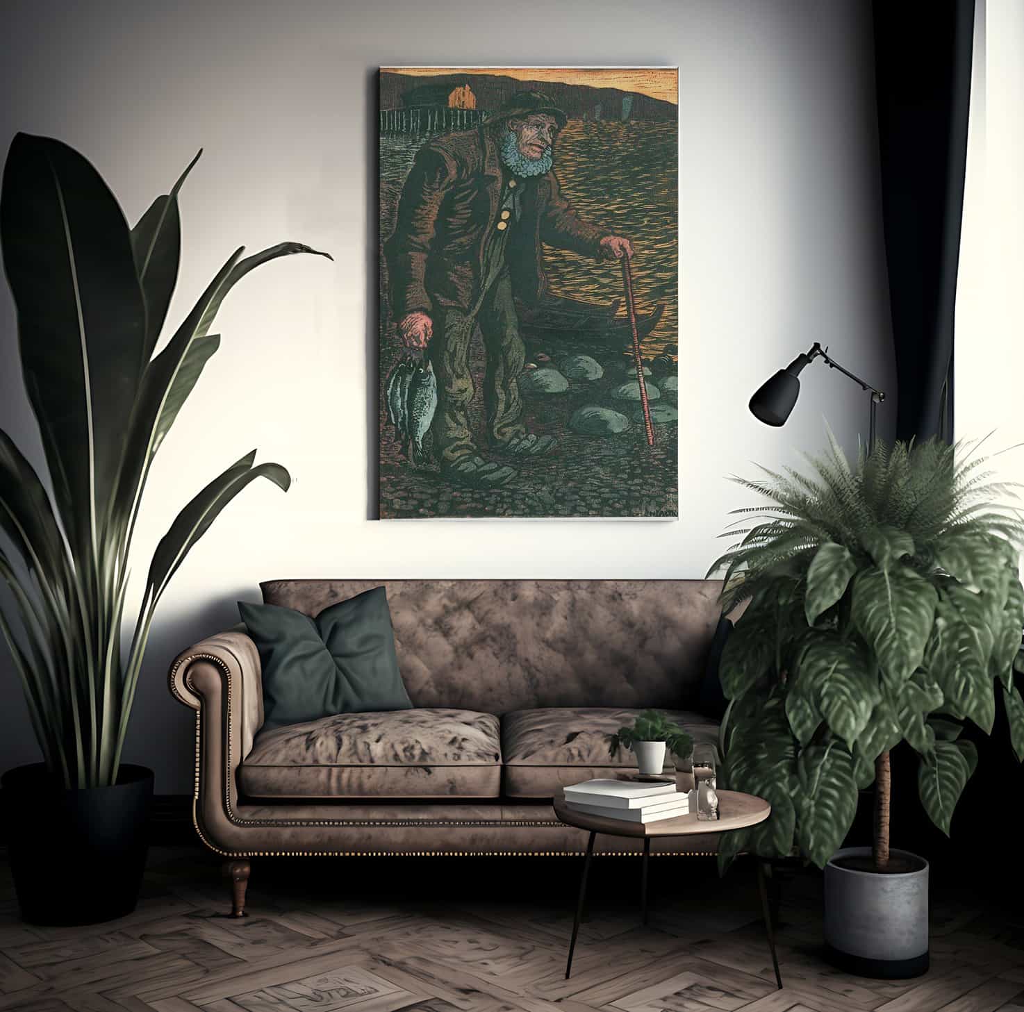 The Fisherman 2 By Nicolai Astrup - Image 2