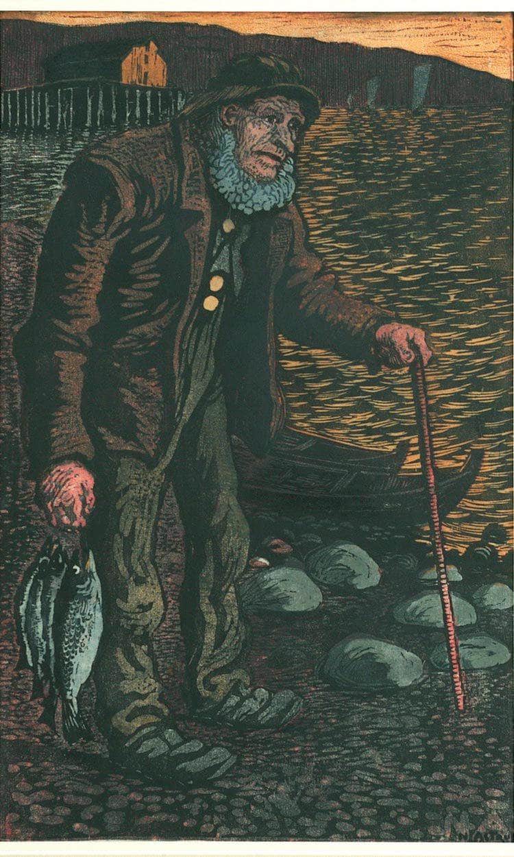 The Fisherman 2 By Nicolai Astrup - Image 6