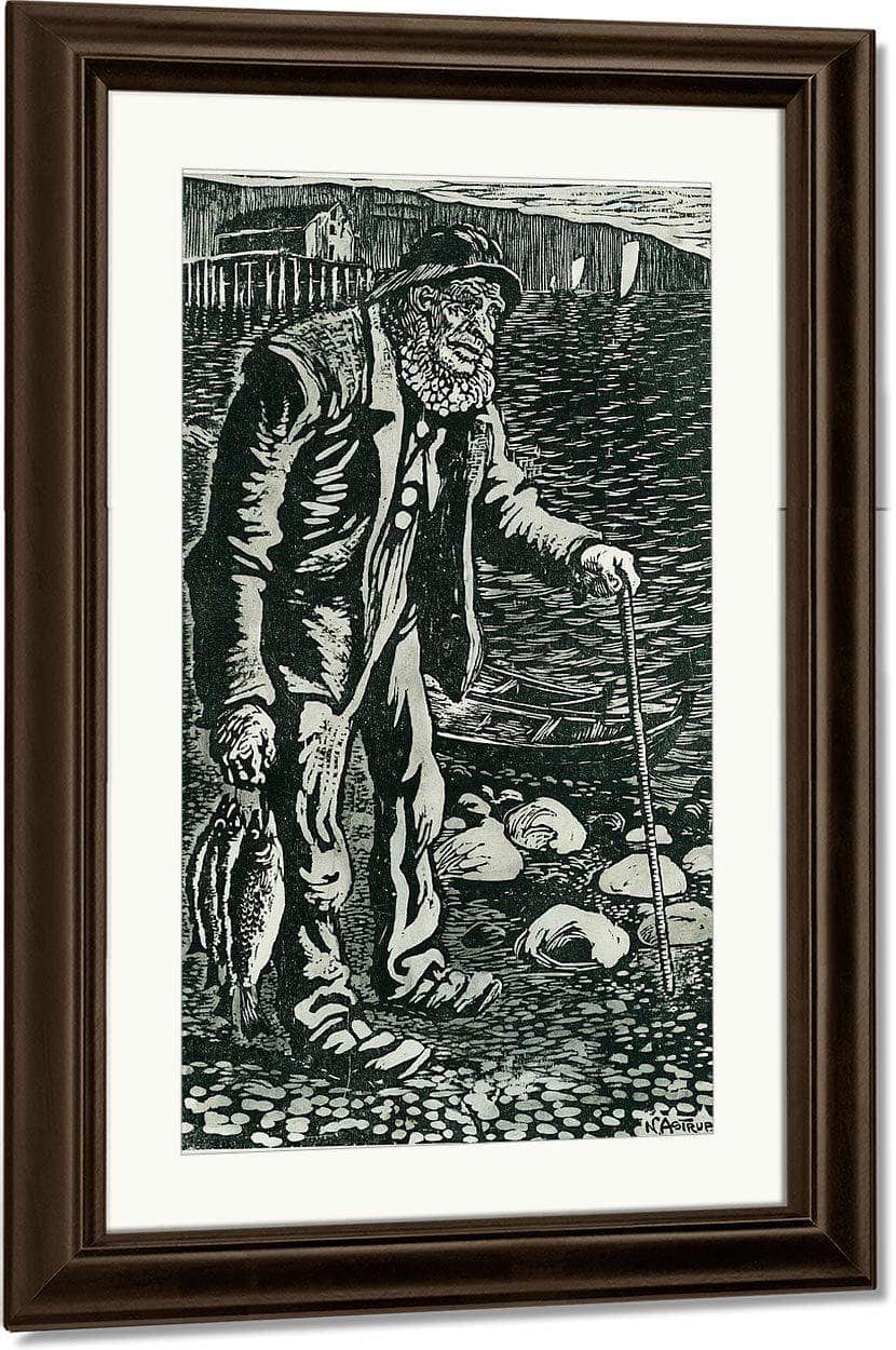 The Fisherman 3 By Nicolai Astrup - Image 3