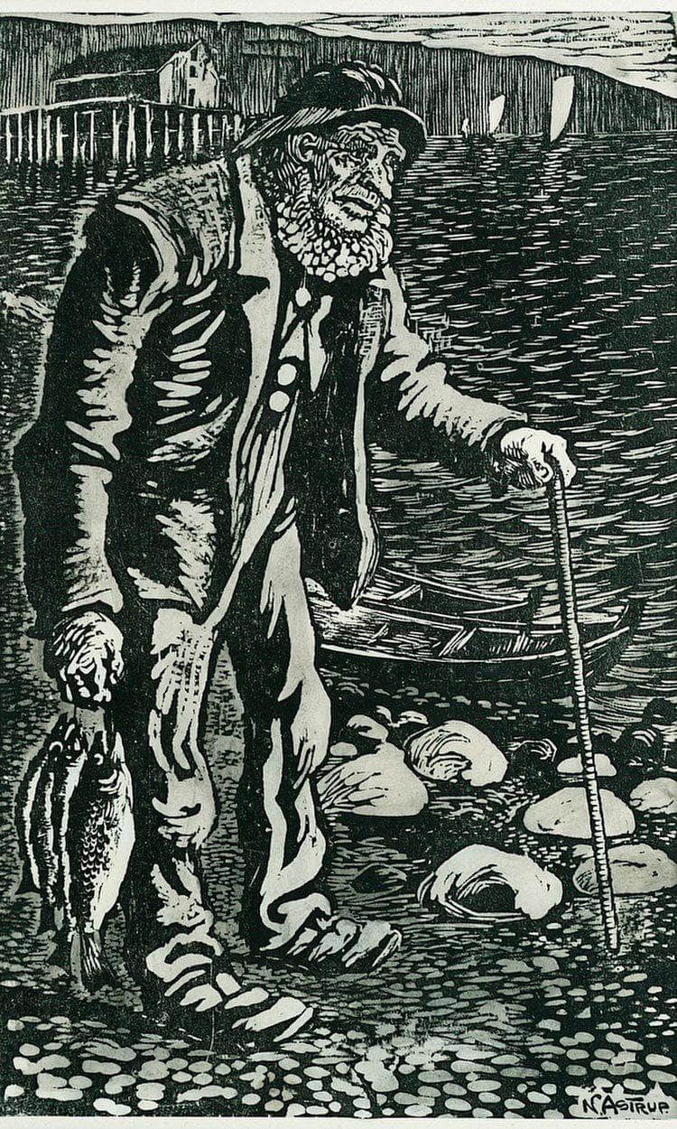 The Fisherman 3 By Nicolai Astrup - Image 6
