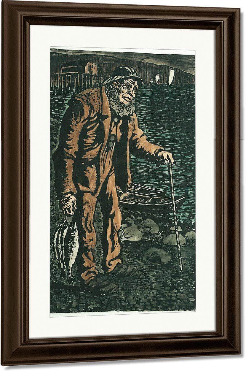 The Fisherman By Nicolai Astrup - Image 3