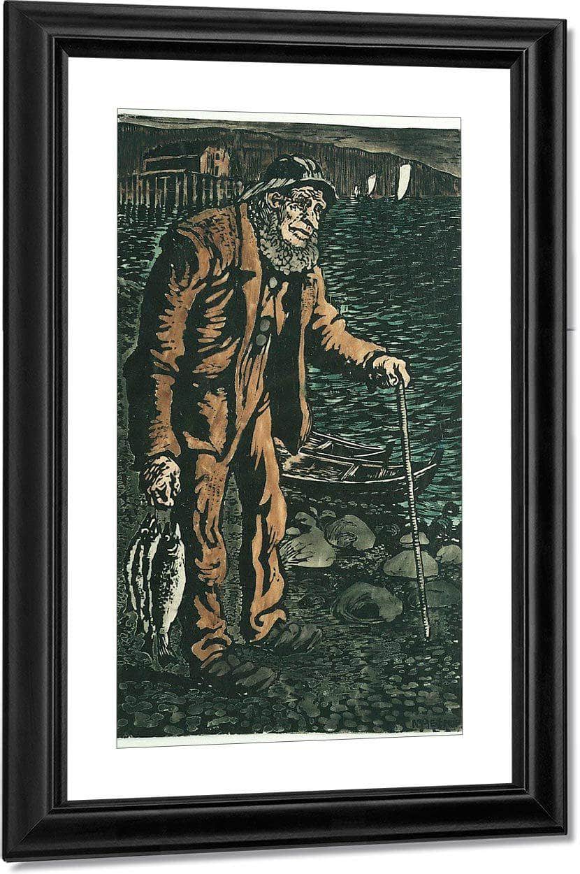 The Fisherman By Nicolai Astrup - Image 5