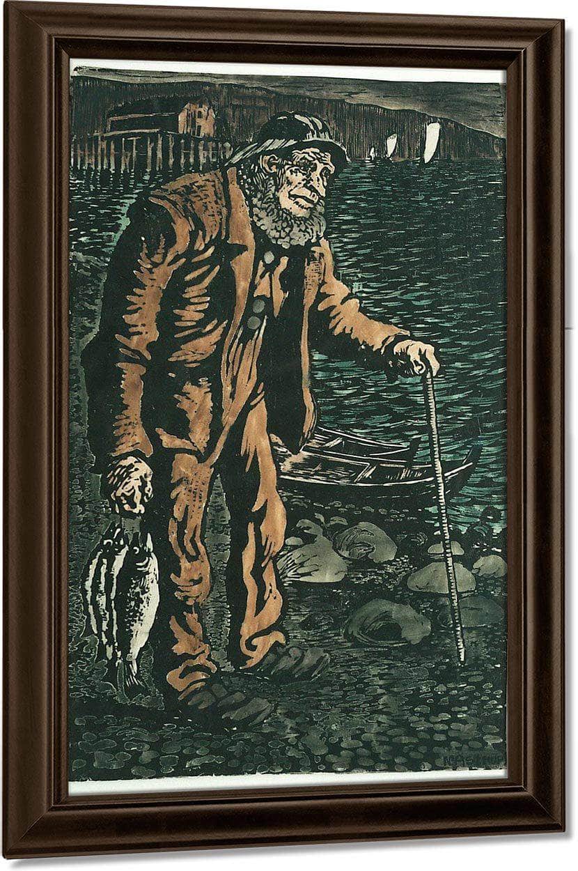 The Fisherman By Nicolai Astrup - Image 7