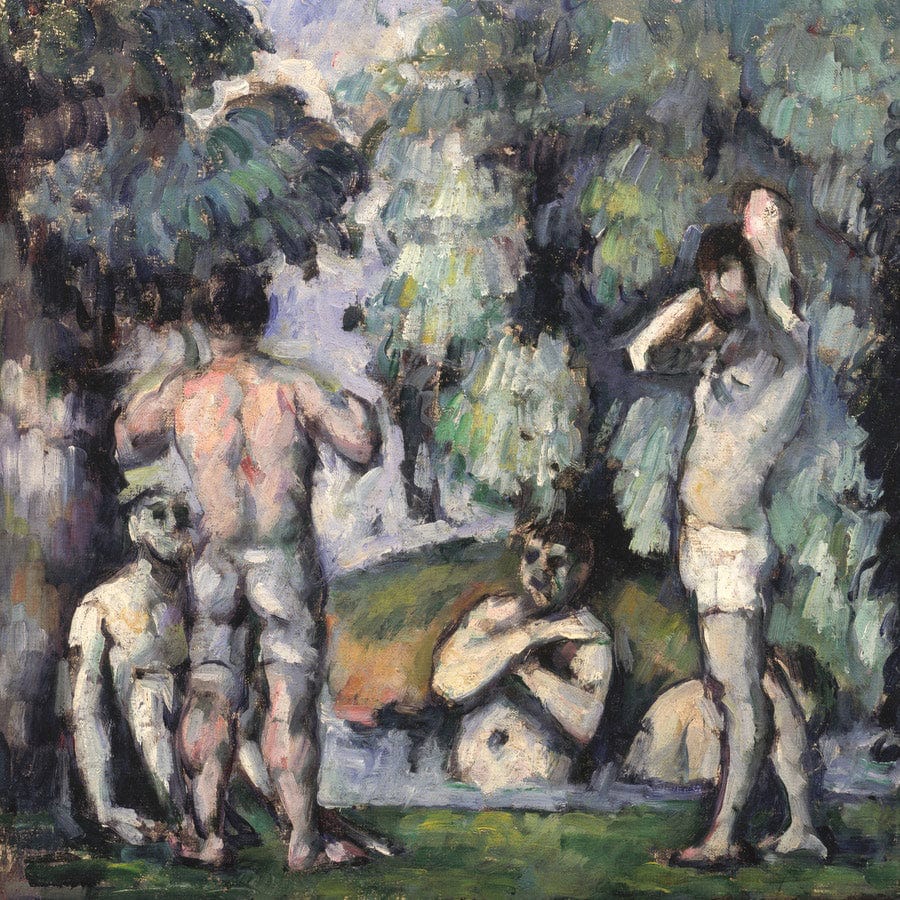 The Five Bathers By Paul Cezanne - Image 5