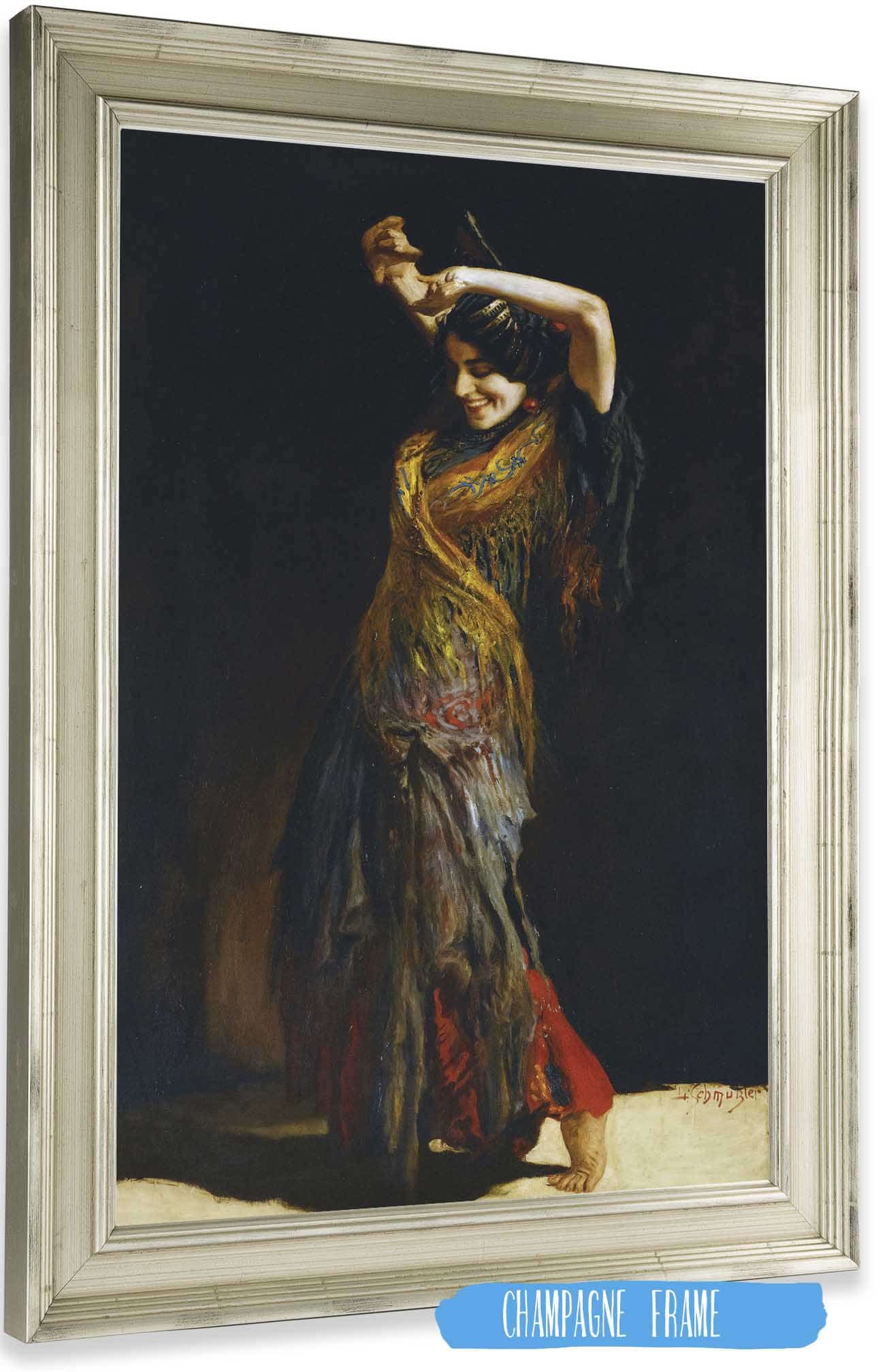 The Flamenco Dancer by Leopold Schmutzler
