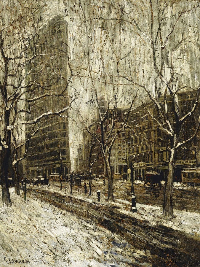 The Flatiron Building, New York By Ernest Lawson - Image 5
