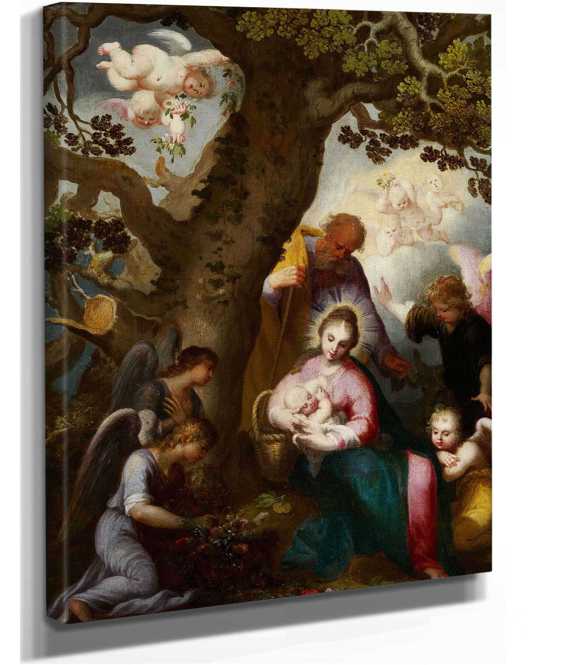 The Flight Into Egypt by Abraham Bloemaert - Image 2