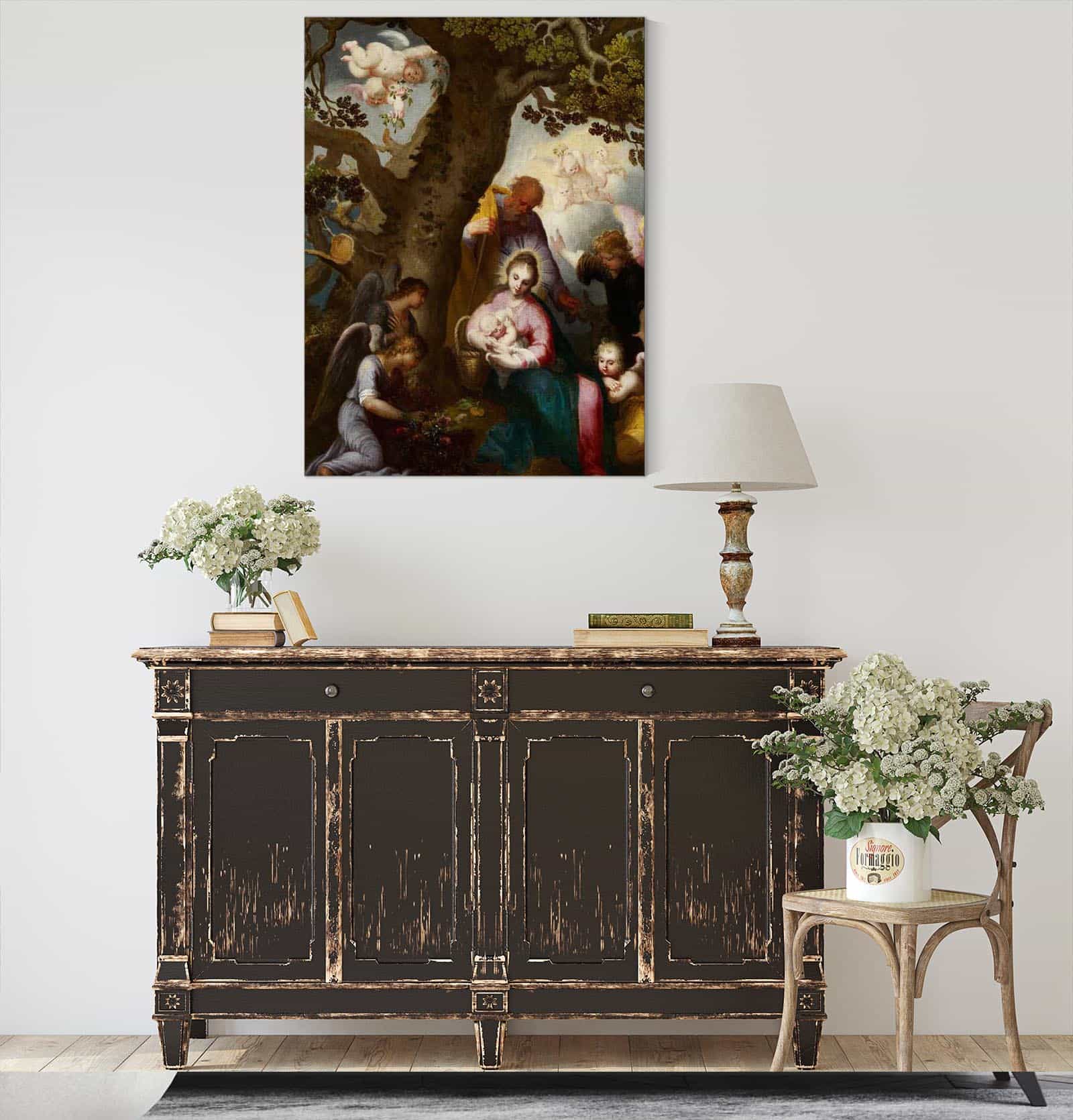 The Flight Into Egypt by Abraham Bloemaert - Image 4