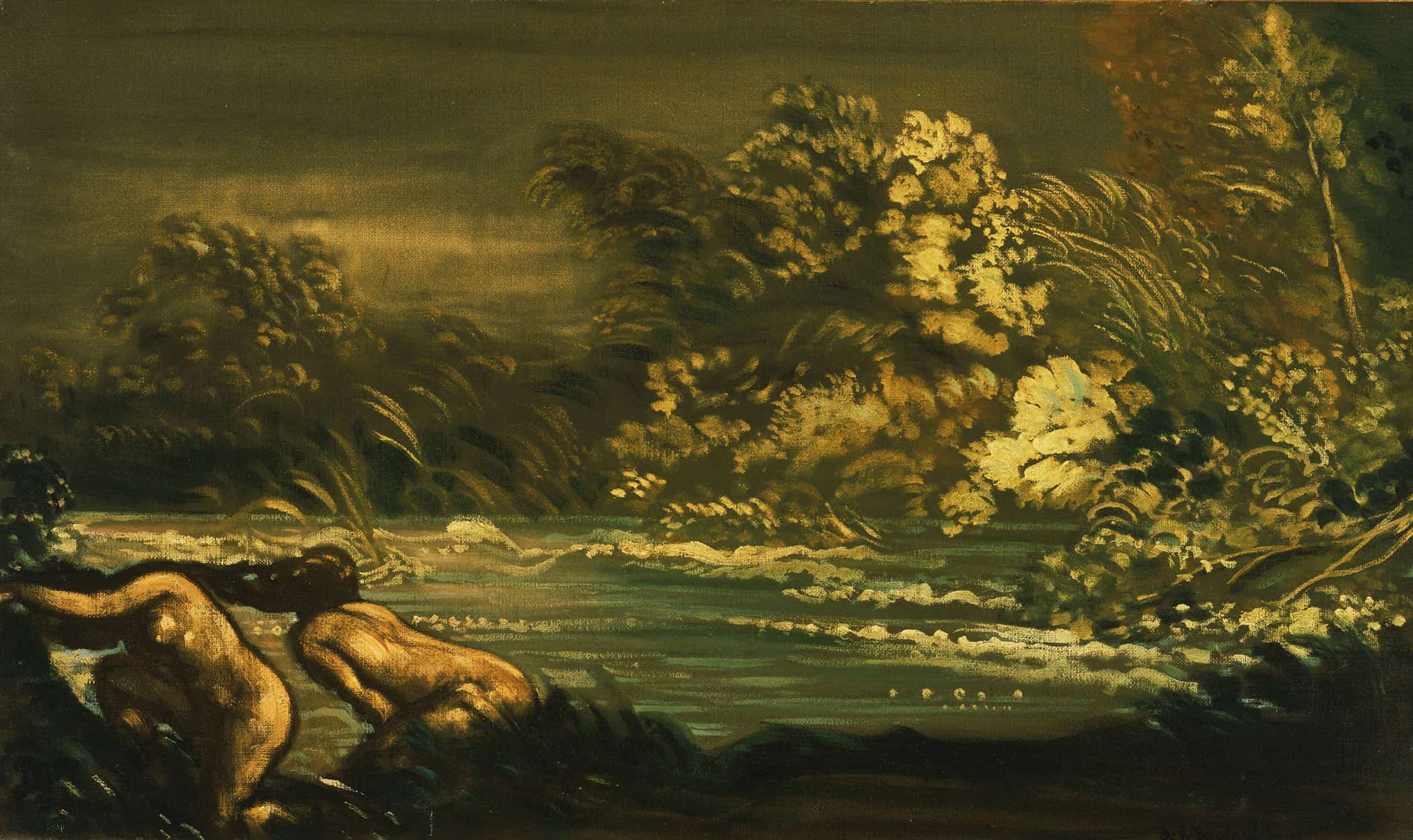 The Flood by Arthur Bowen Davies - Image 2