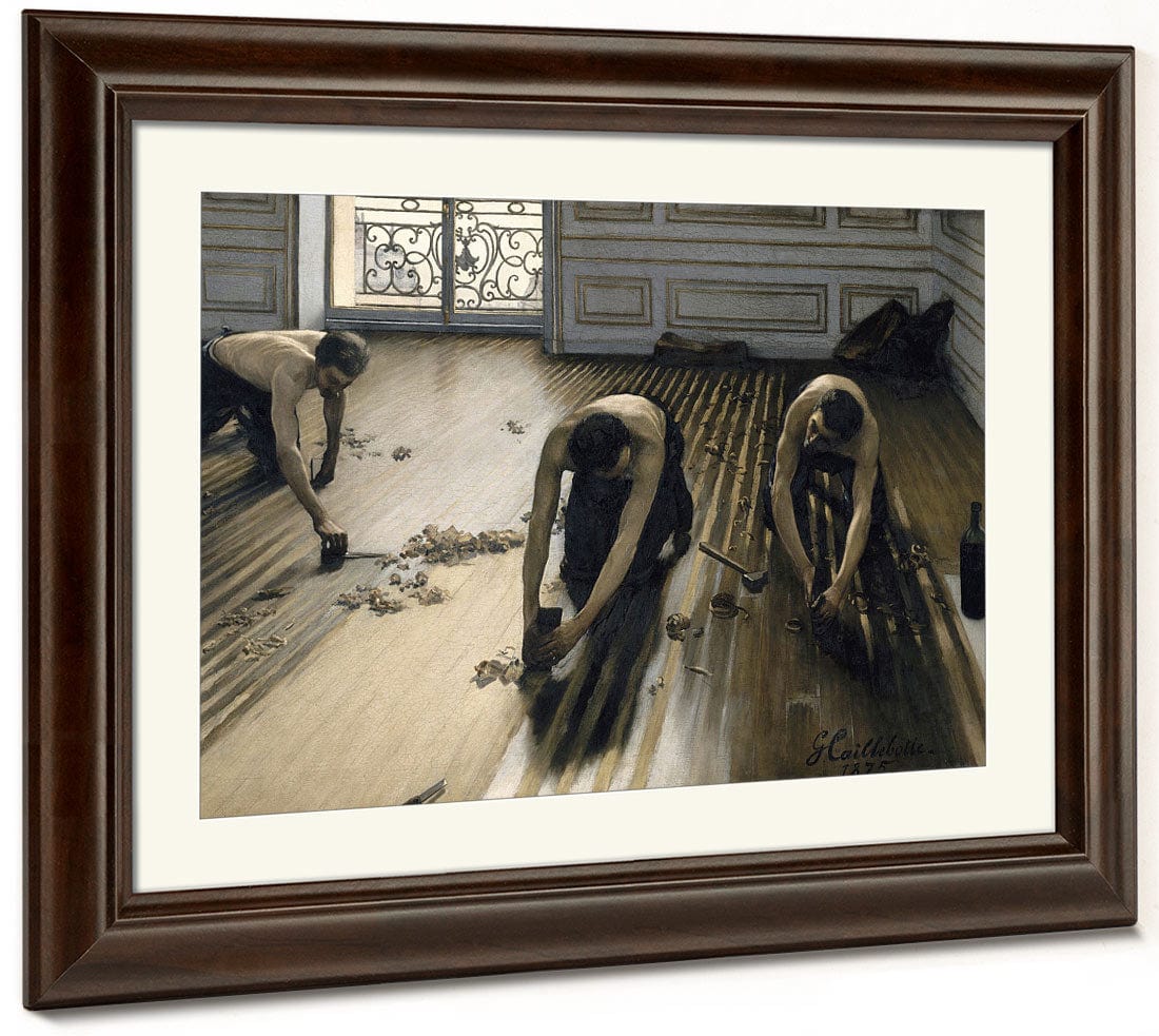 The Floor Scrapers By Gustave Caillebotte - Image 5