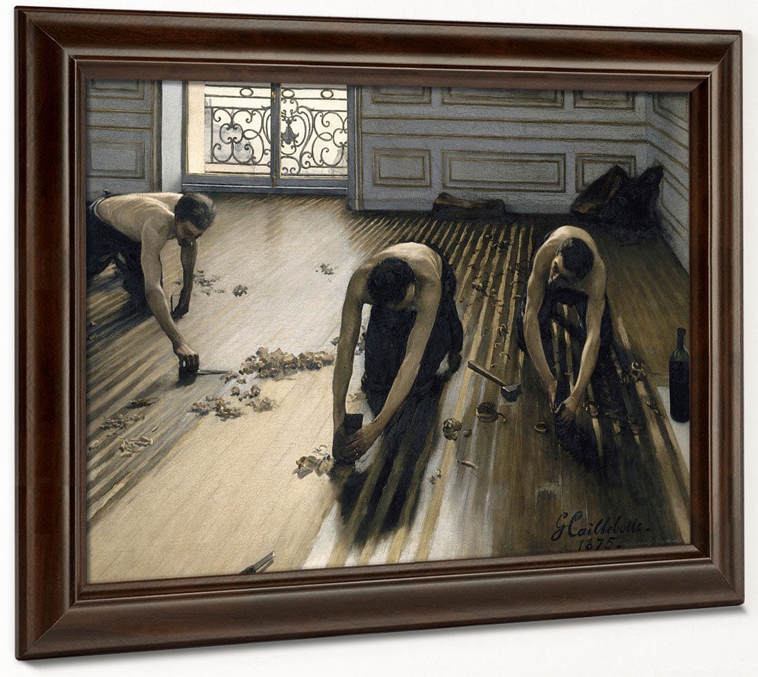 The Floor Scrapers By Gustave Caillebotte - Image 6