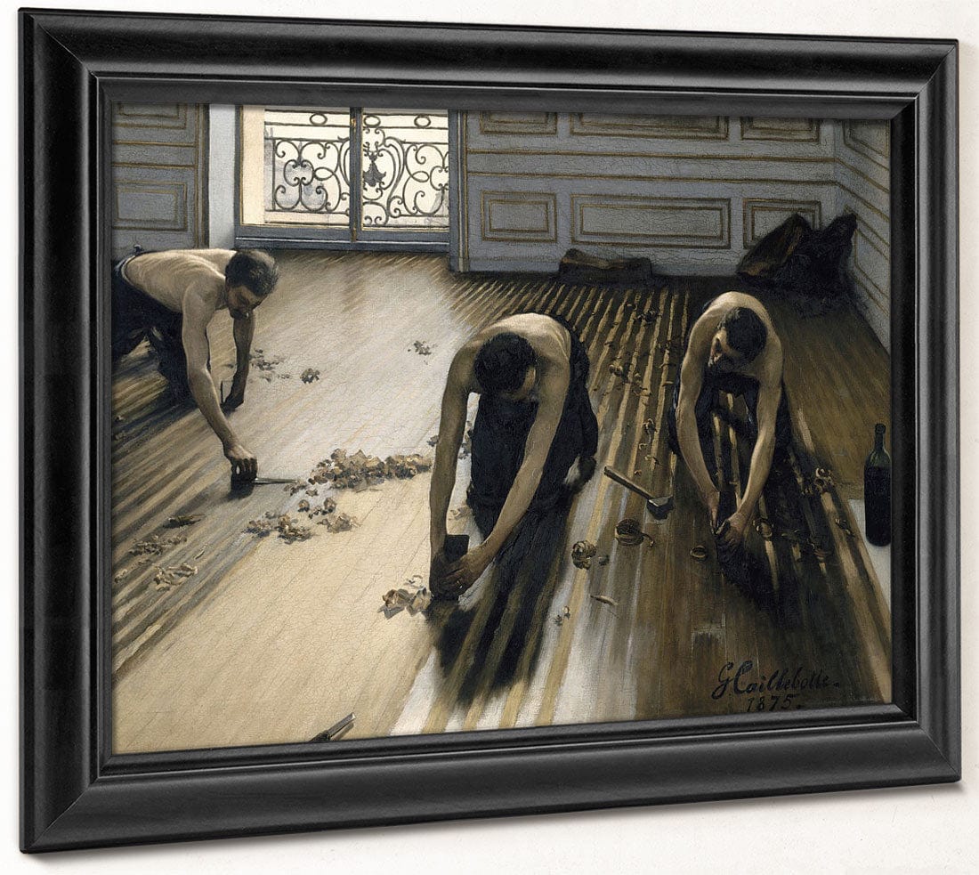 The Floor Scrapers By Gustave Caillebotte - Image 8