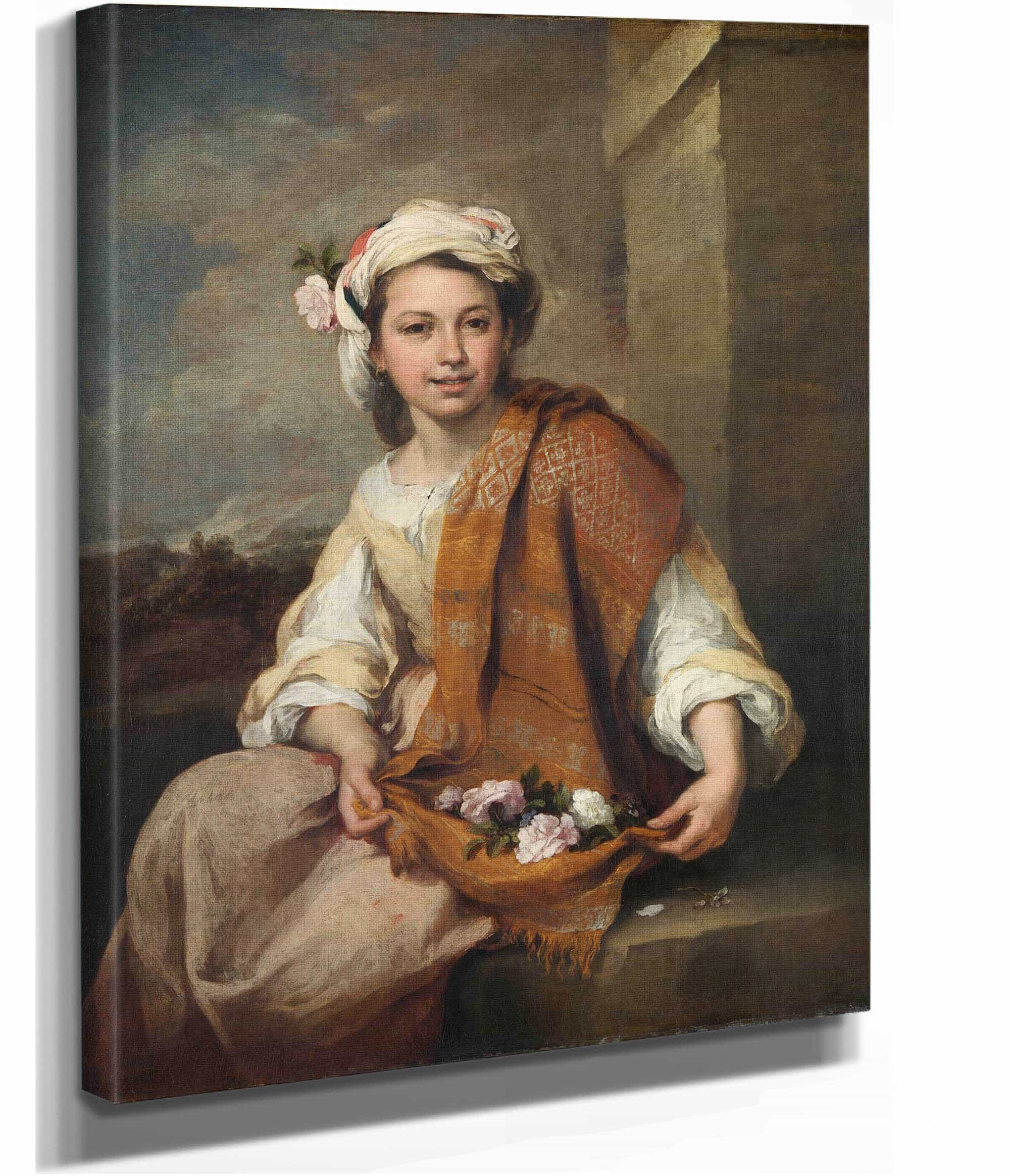 The Flower Girl by Bartolome Esteban Murillo - Image 2