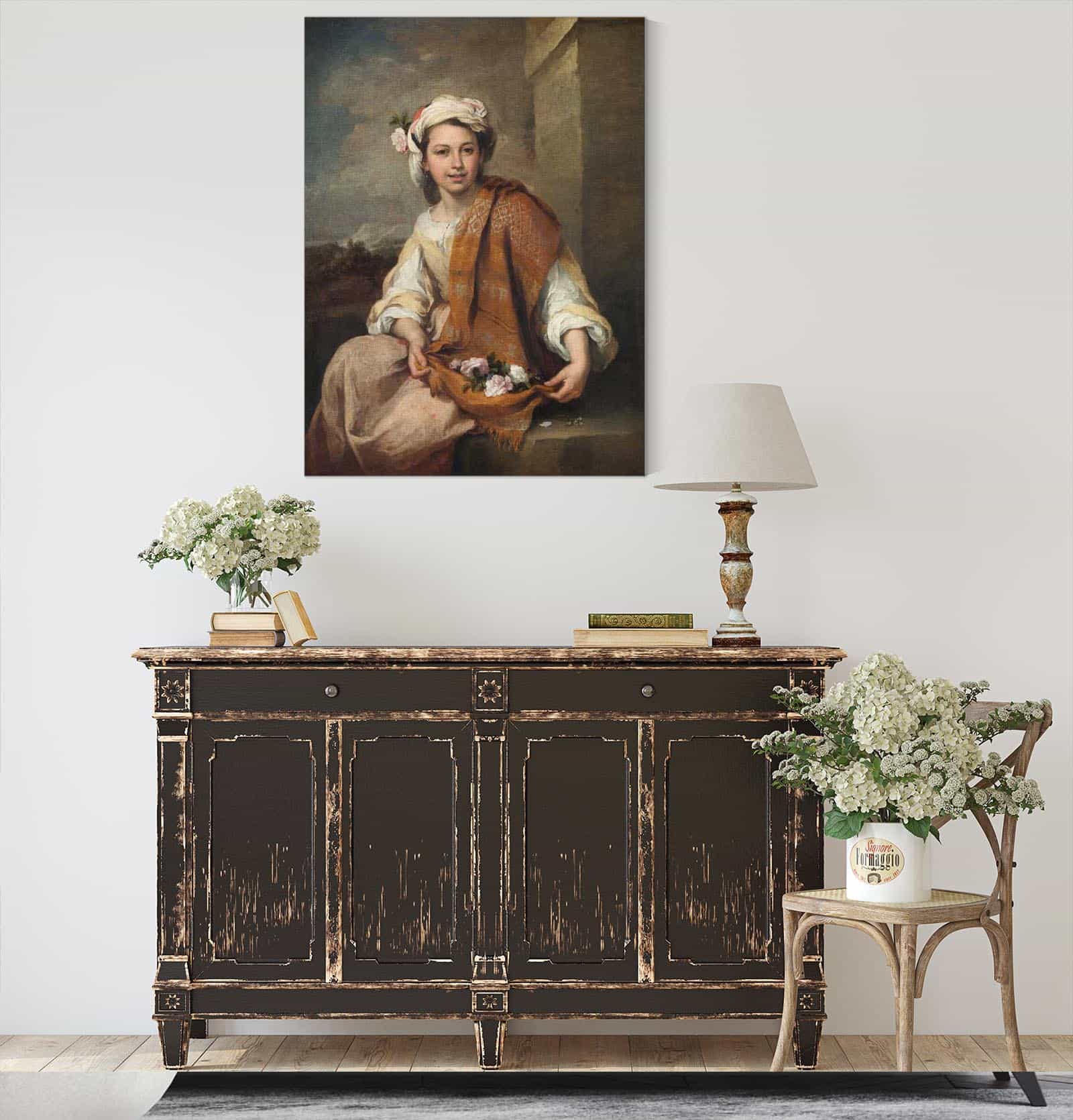 The Flower Girl by Bartolome Esteban Murillo - Image 4