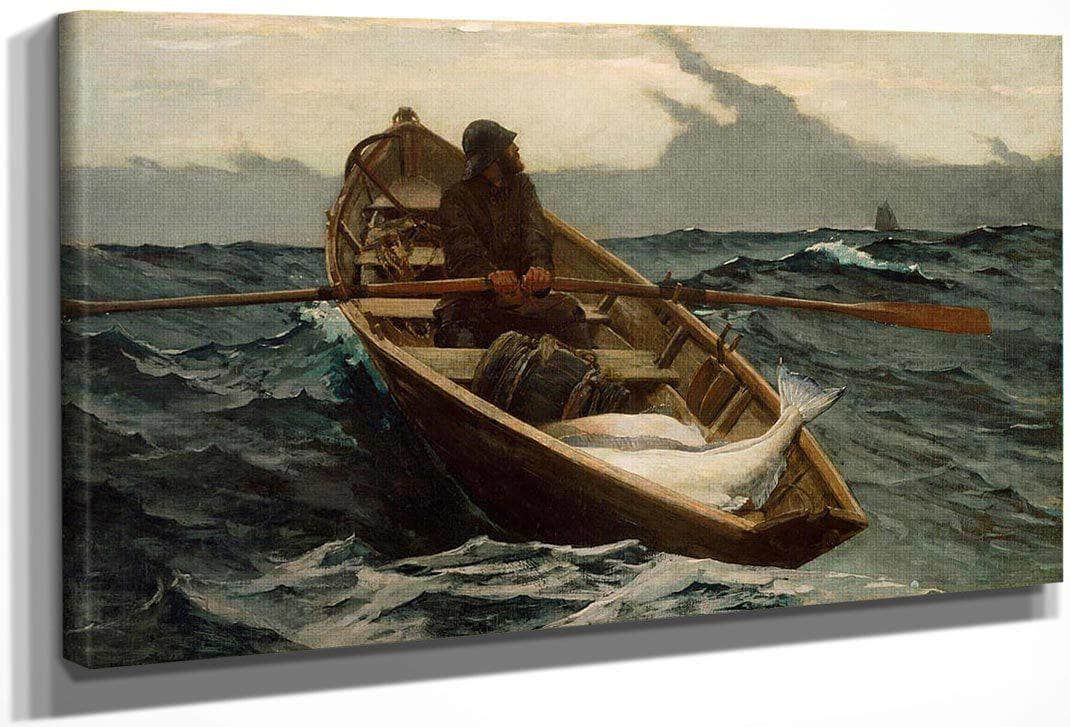 The Fog Warning By Winslow Homer