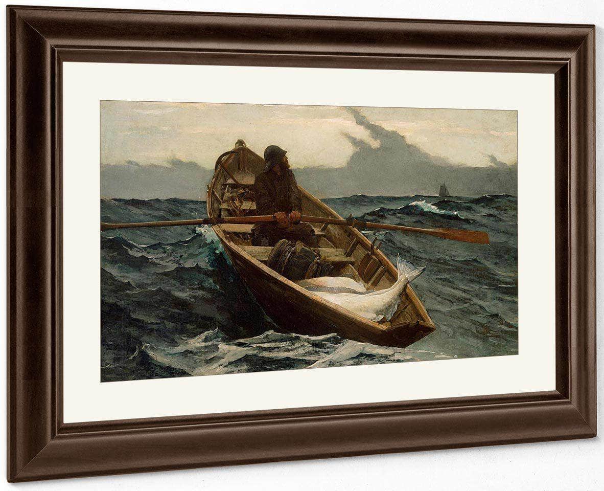 The Fog Warning By Winslow Homer - Image 5