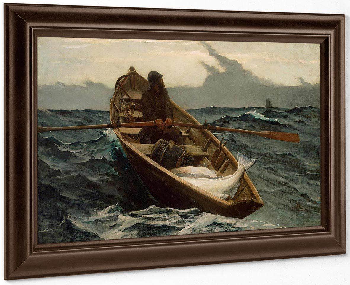 The Fog Warning By Winslow Homer - Image 6