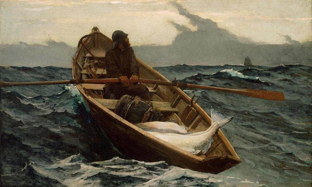 The Fog Warning By Winslow Homer - Image 7