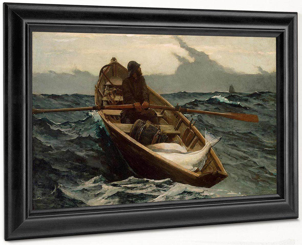 The Fog Warning By Winslow Homer - Image 8