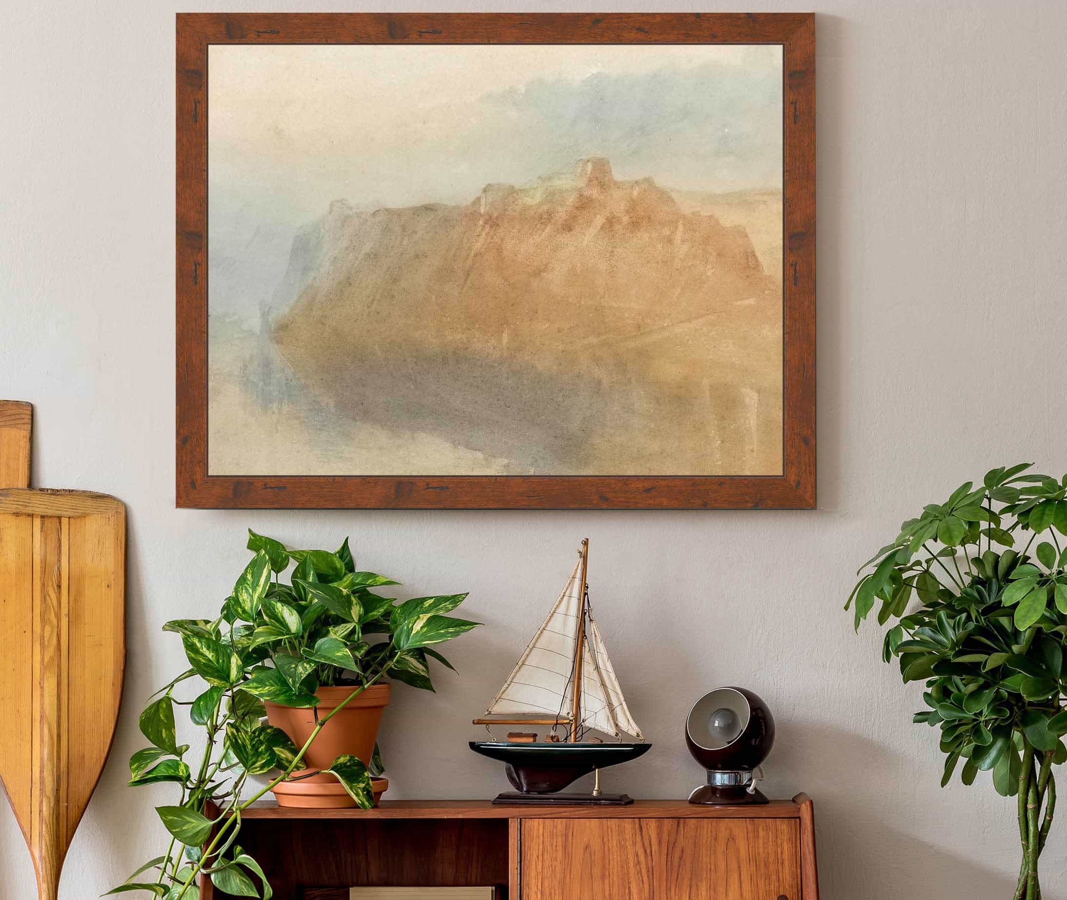 The Fortress Of Ehrenbreitstein From Across The Rhine by Joseph Mallord William Turner - Image 3