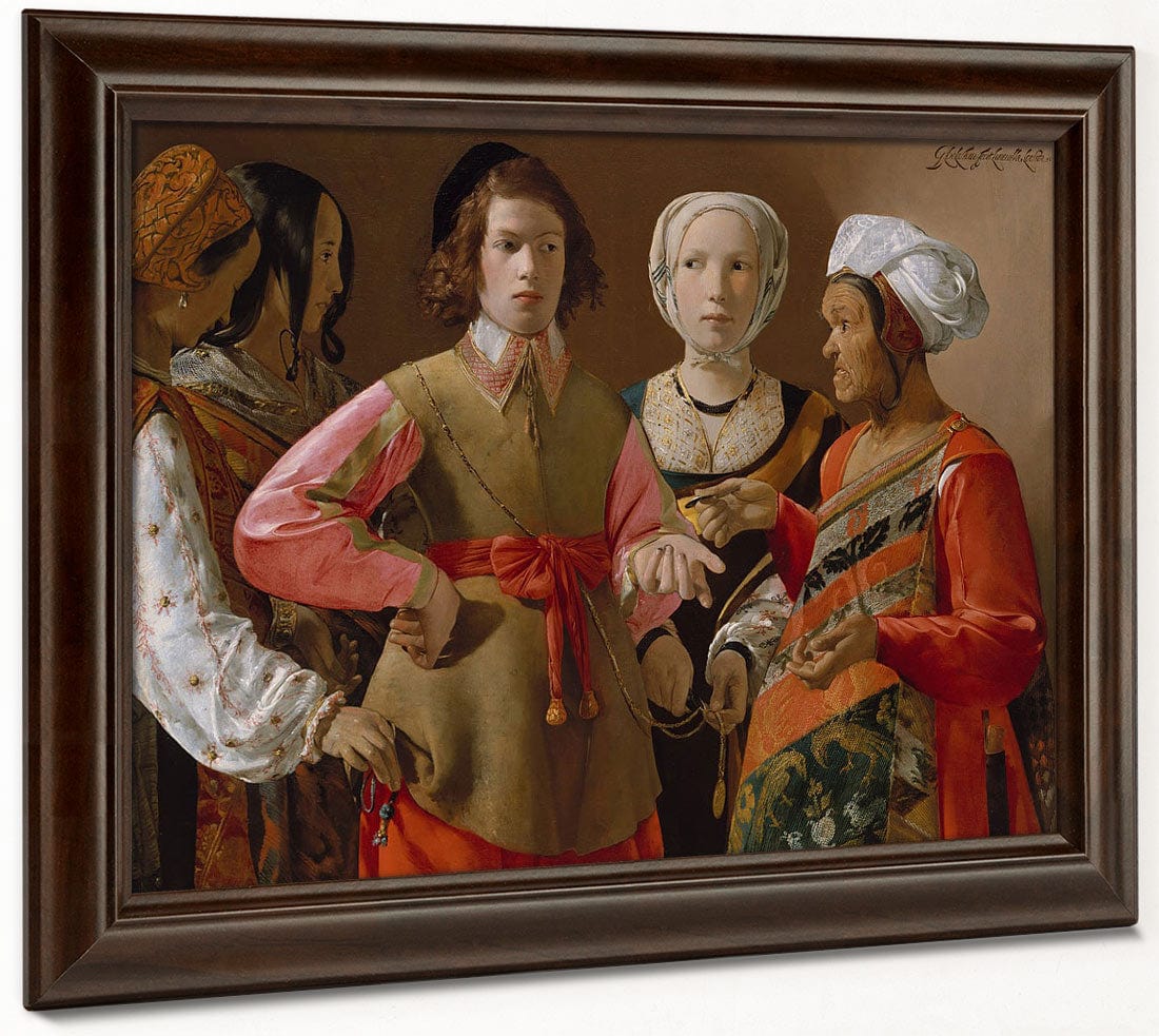 The Fortune Teller 1639 By Georges De Latour - Image 6