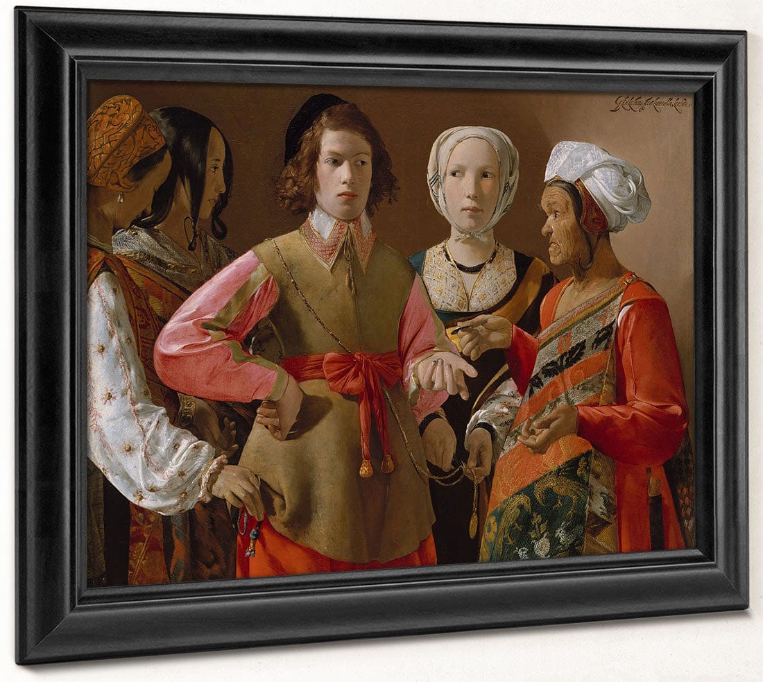 The Fortune Teller 1639 By Georges De Latour - Image 8
