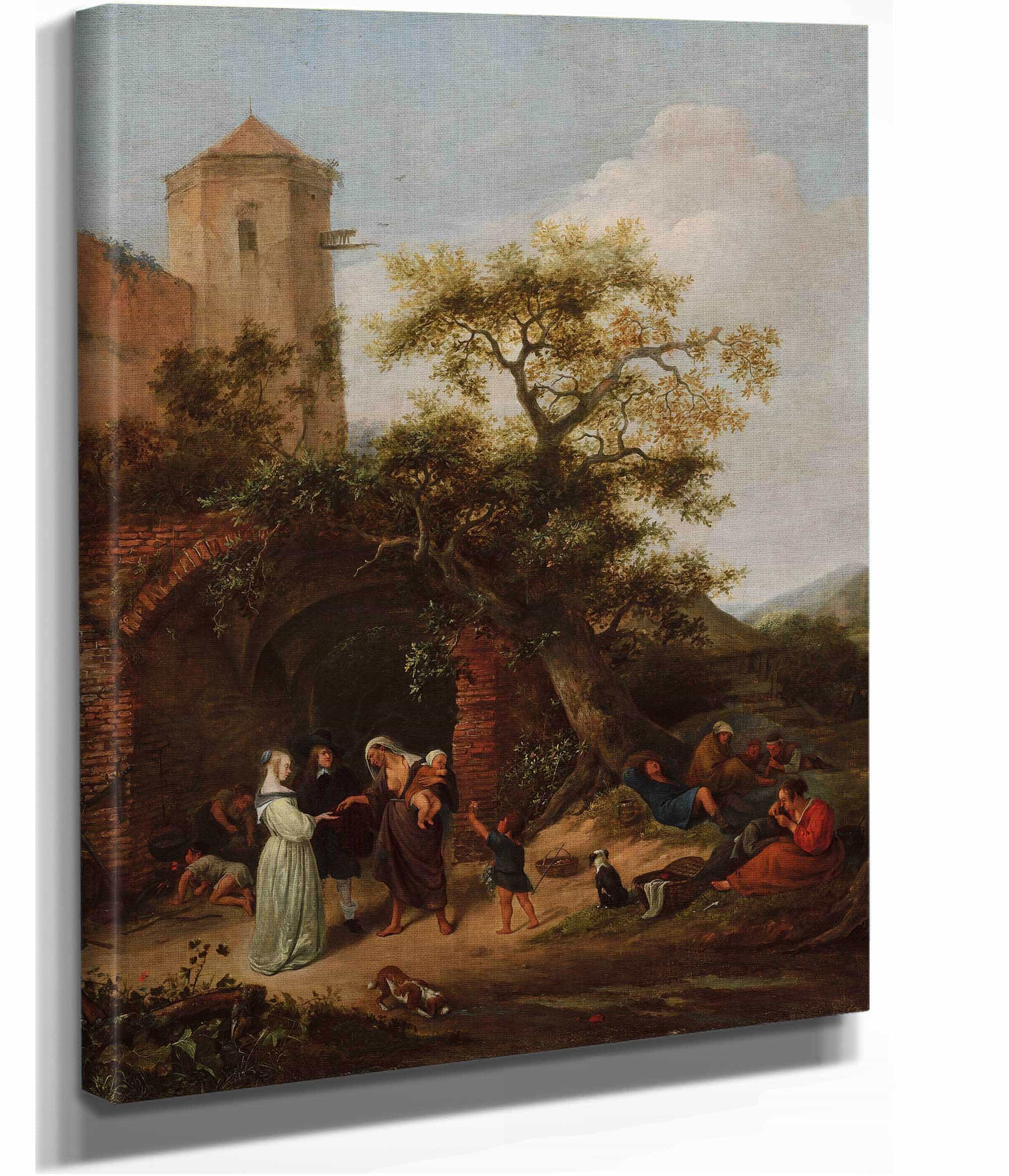 The Fortune Teller by Jan Steen - Image 2