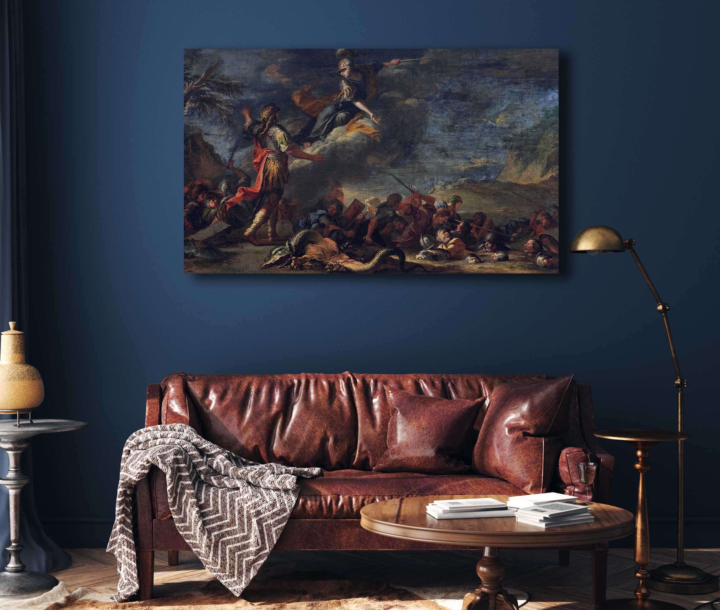 The Founding Of Thebes by Salvator Rosa - Image 4