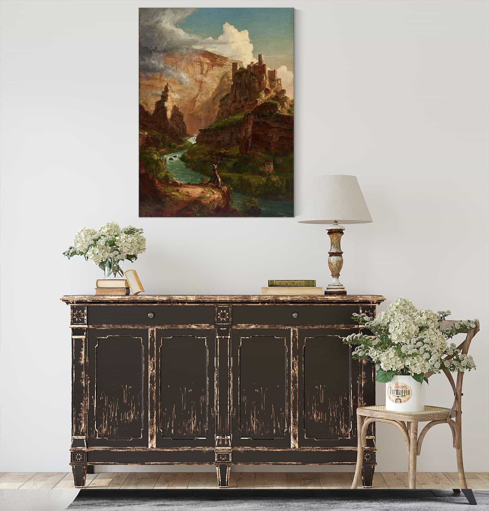 The Fountain Of Vaucluse by Thomas Cole - Image 4