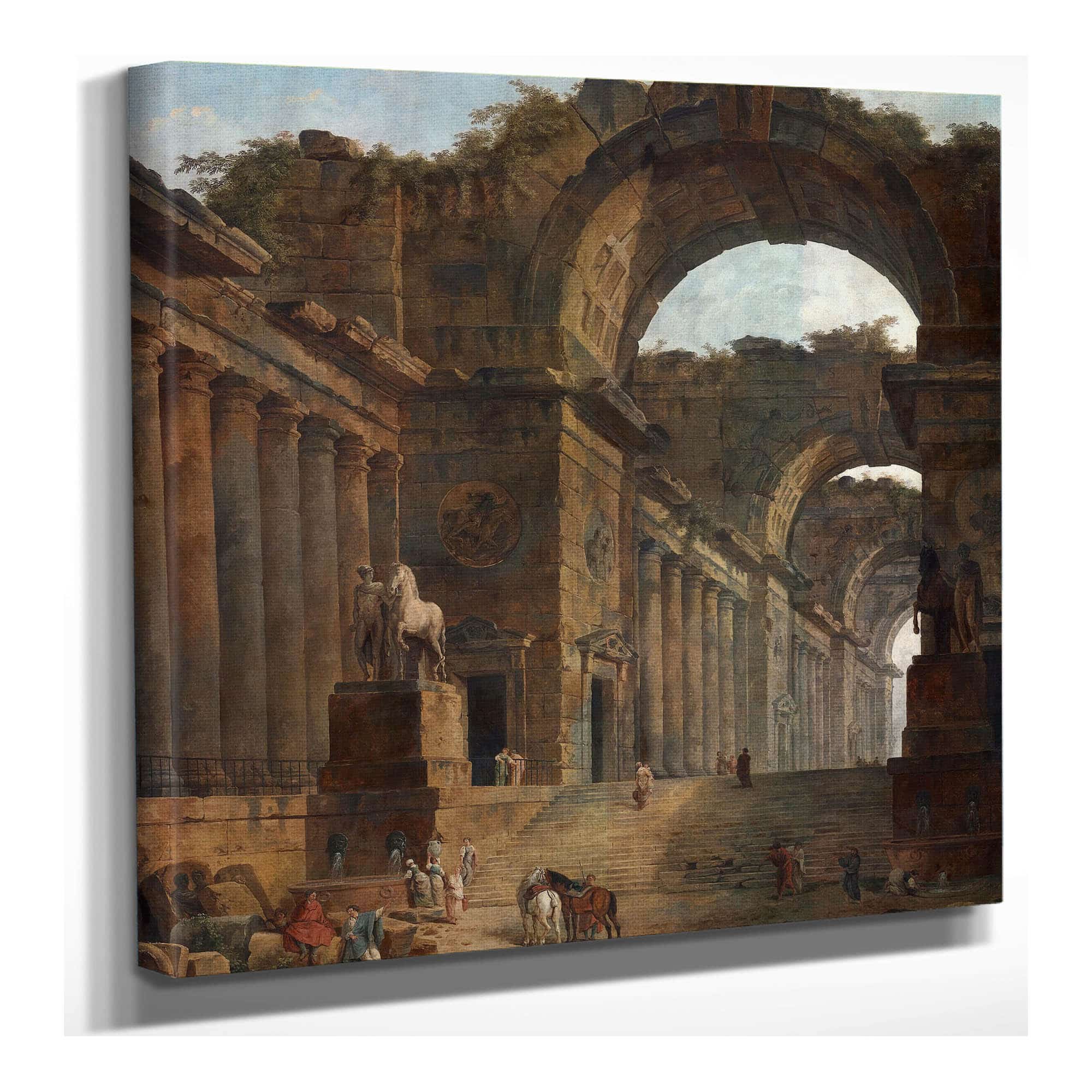The Fountains by Hubert Robert