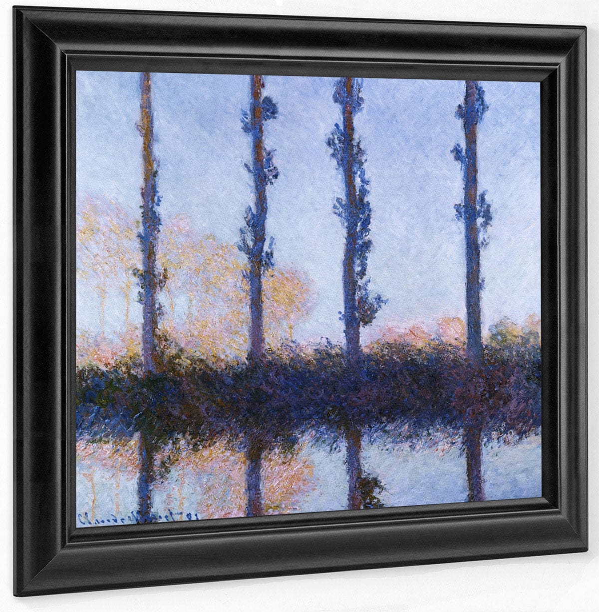The Four Trees By Claude Monet - Image 6