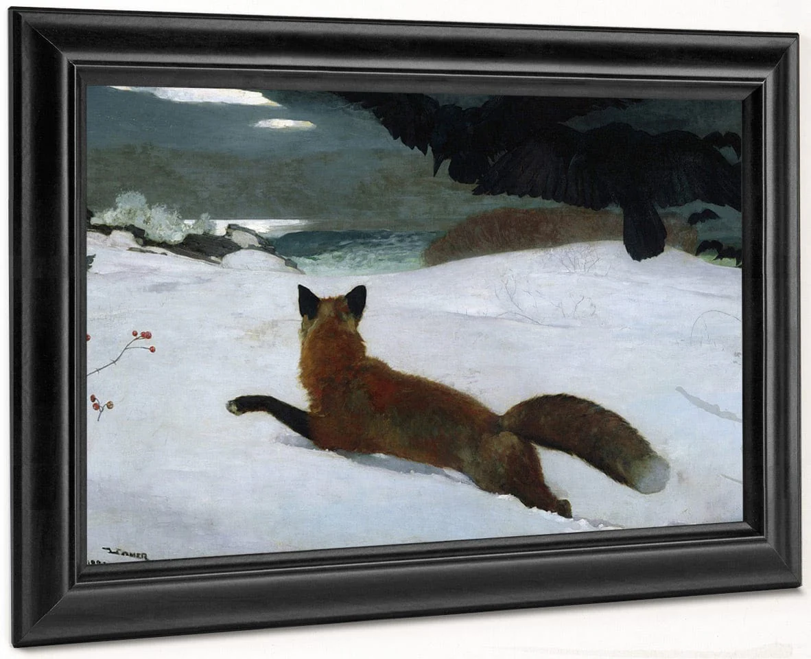The Fox Hunt By Winslow Homer - Image 8