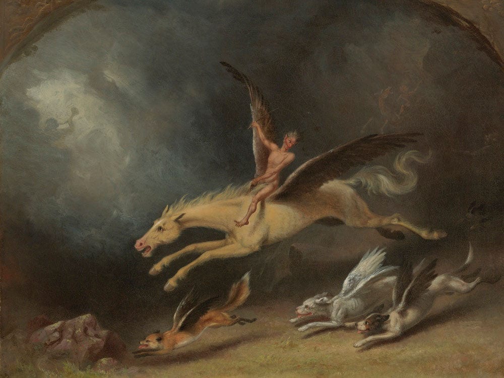 The Fox Hunter's Dream By William Holbrook Beard - Image 5
