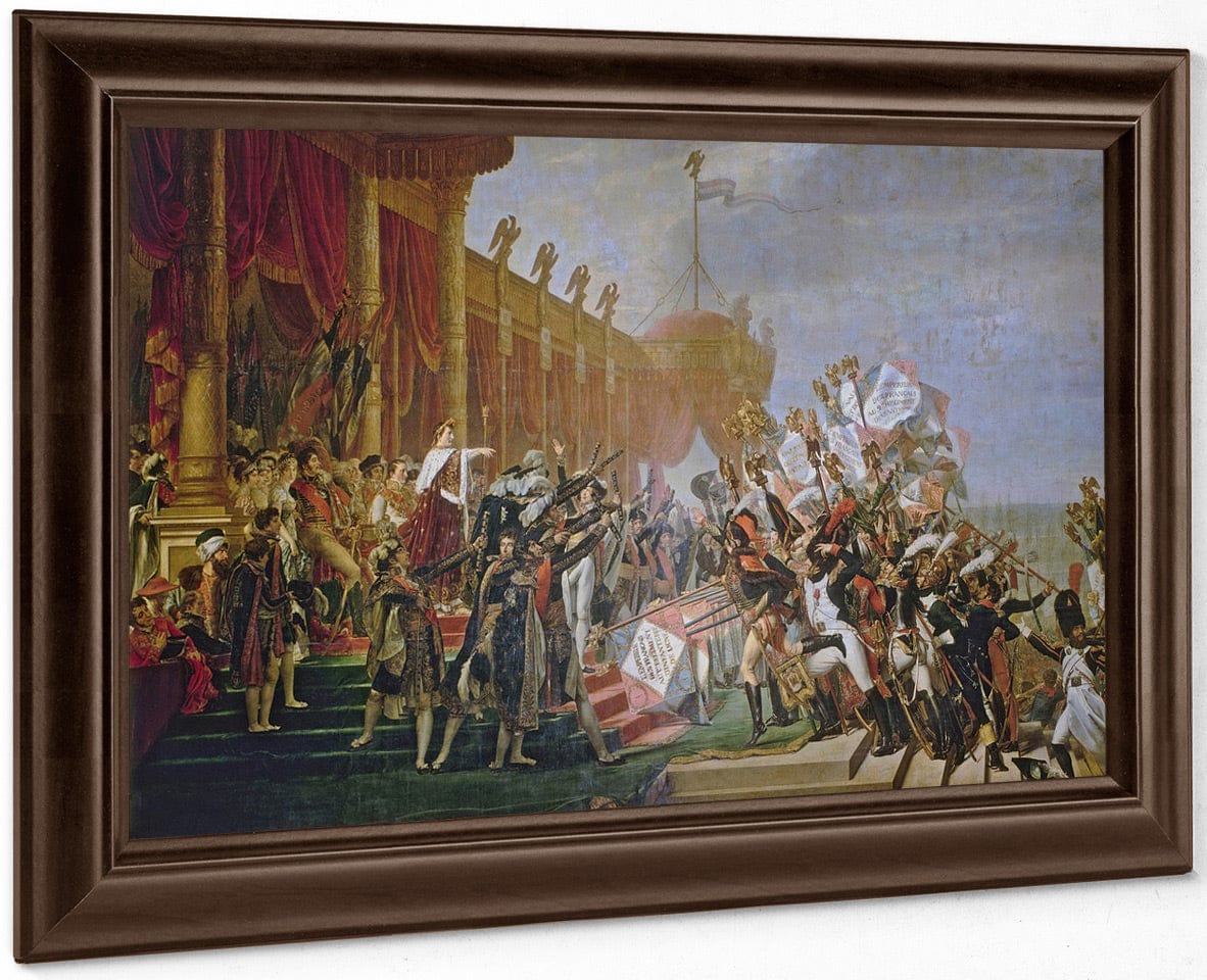 The French Army Takes An Oath To Emperor Napoleon After The Distribution Of Eagles, 5 December 1804 By Jacques Louis David - Image 4