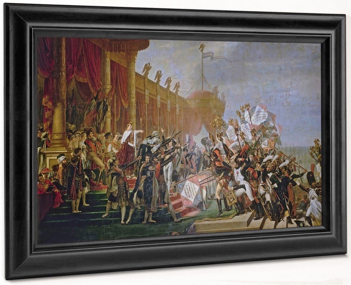 The French Army Takes An Oath To Emperor Napoleon After The Distribution Of Eagles, 5 December 1804 By Jacques Louis David - Image 6