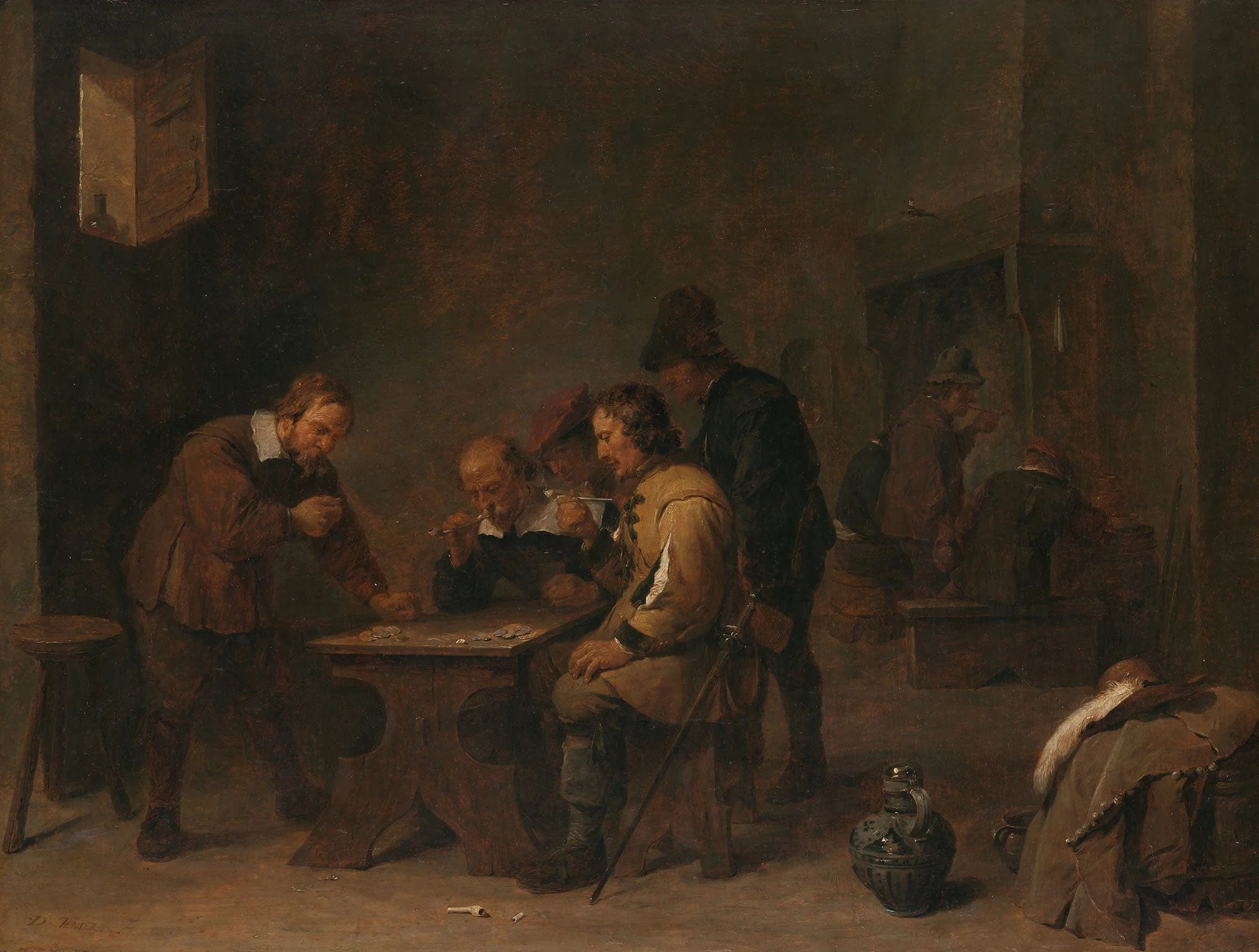 The Gamblers by David Teniers The Younger - Image 2