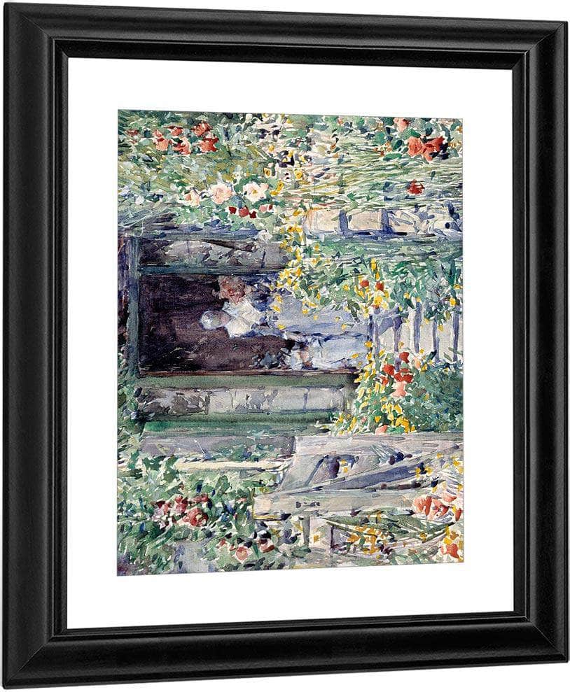 The Garden In Its Glory By Childe Hassam - Image 3