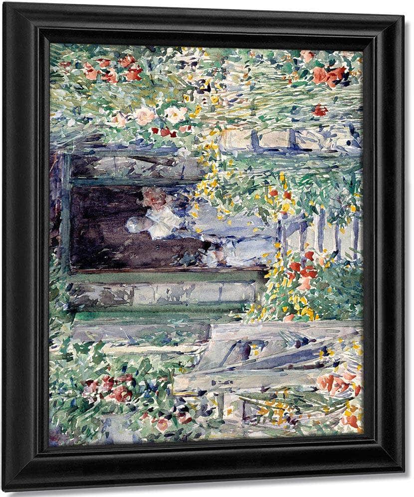 The Garden In Its Glory By Childe Hassam - Image 7