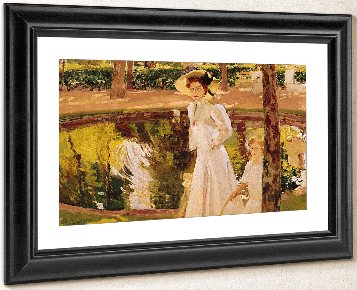 The Garden By Joaquin Sorolla Y Bastida - Image 2