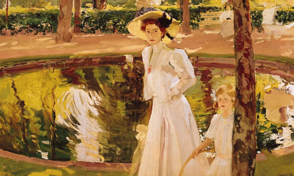 The Garden By Joaquin Sorolla Y Bastida - Image 5