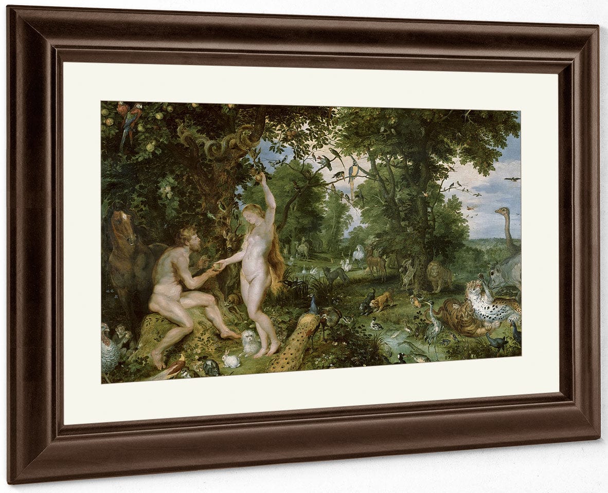 The Garden Of Eden With The Fall Of Man By Jan Brueghel The Elder - Image 5