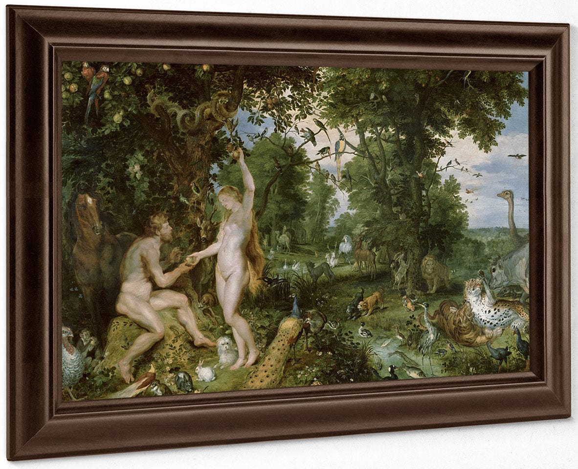 The Garden Of Eden With The Fall Of Man By Jan Brueghel The Elder - Image 6