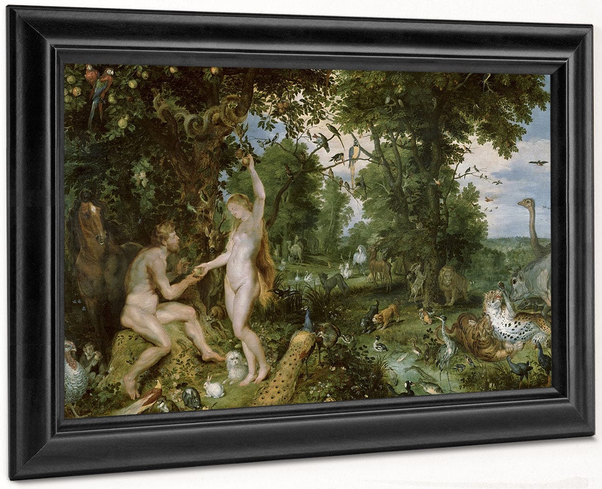 The Garden Of Eden With The Fall Of Man By Jan Brueghel The Elder - Image 8