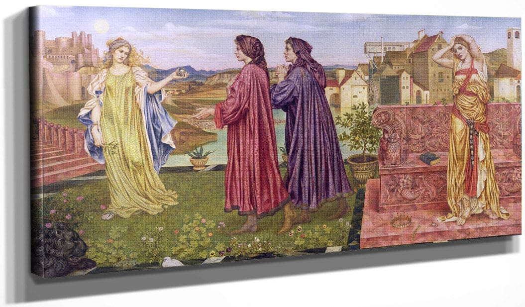 The Garden Of Opportunity 1892 By Evelyn De Morgan - Image 3